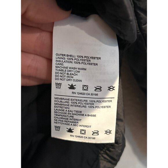 HOLDEN Puffer Jacket (Womens MEDIUM) Black Snow Winter Coat - Picture 4 of 8